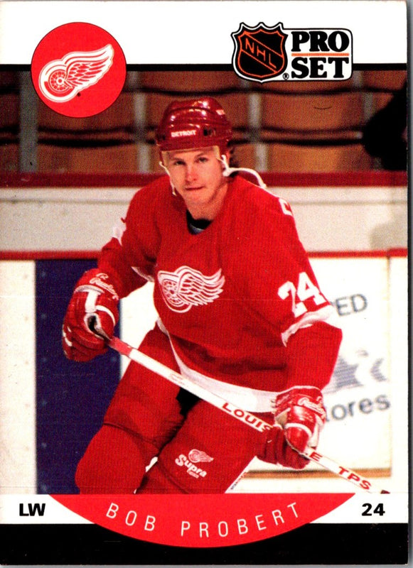 1990 Pro Set Bob Probert #76