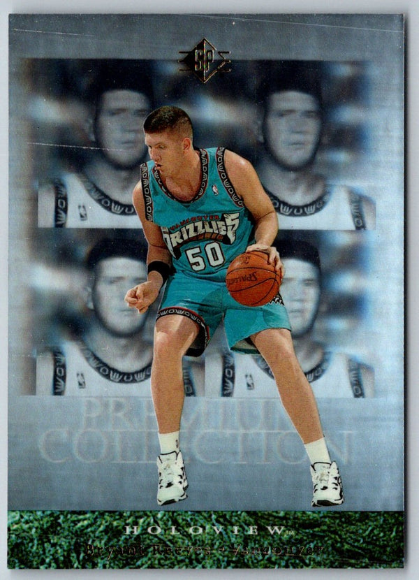 1995 SP Premium Collection Holoview Special F/X Bryant Reeves #38