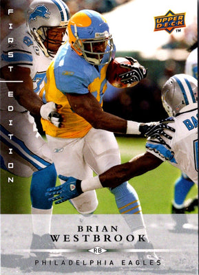 2008 Upper Deck First Edition Brian Westbrook #109