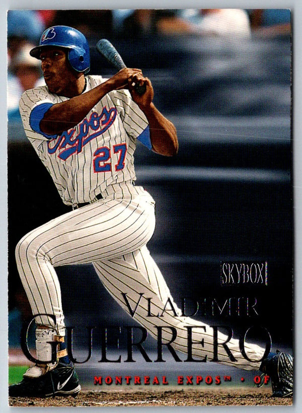 1998 Metal Universe Platinum Portraits Vladimir Guerrero #12