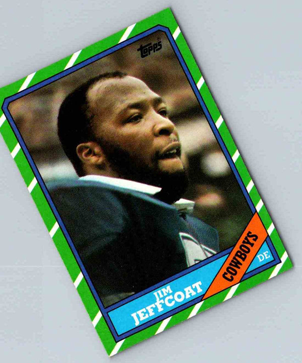 1986 Topps Jim Jeffcoat #134