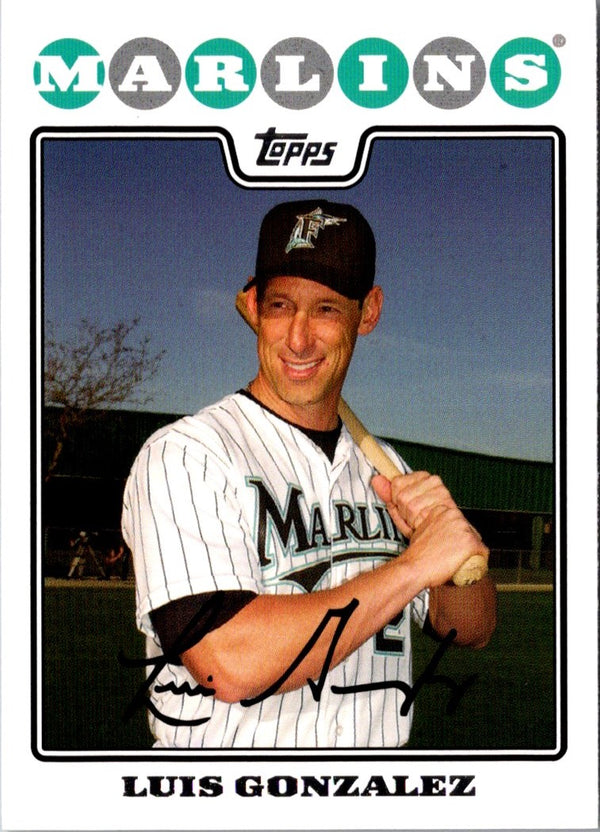 2008 Topps Luis Gonzalez #442