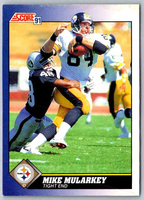 1991 Score Mike Mularkey #102