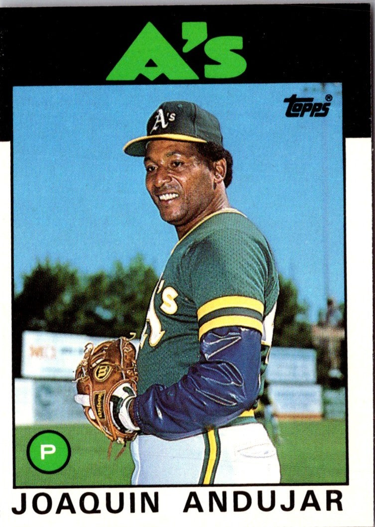 1986 Topps Traded Joaquin Andujar