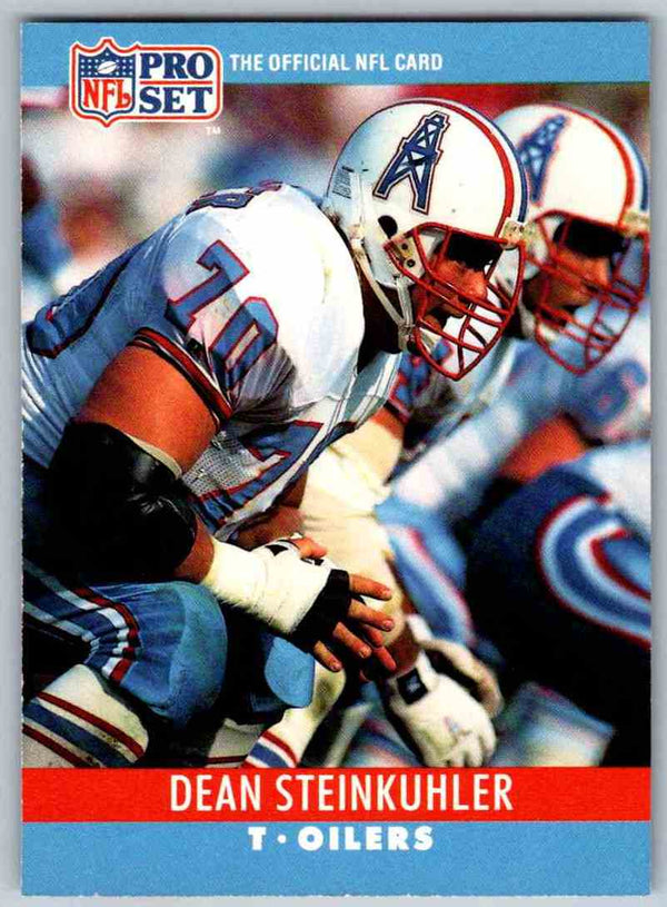 1990 Pro Set Dean Steinkuhler #124
