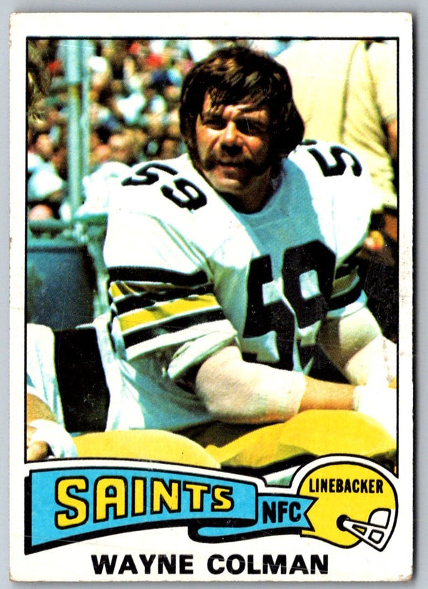 1975 Topps Wayne Colman #494