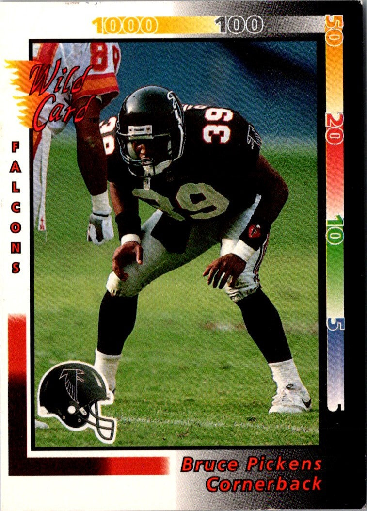 1992 Wild Card Bruce Pickens