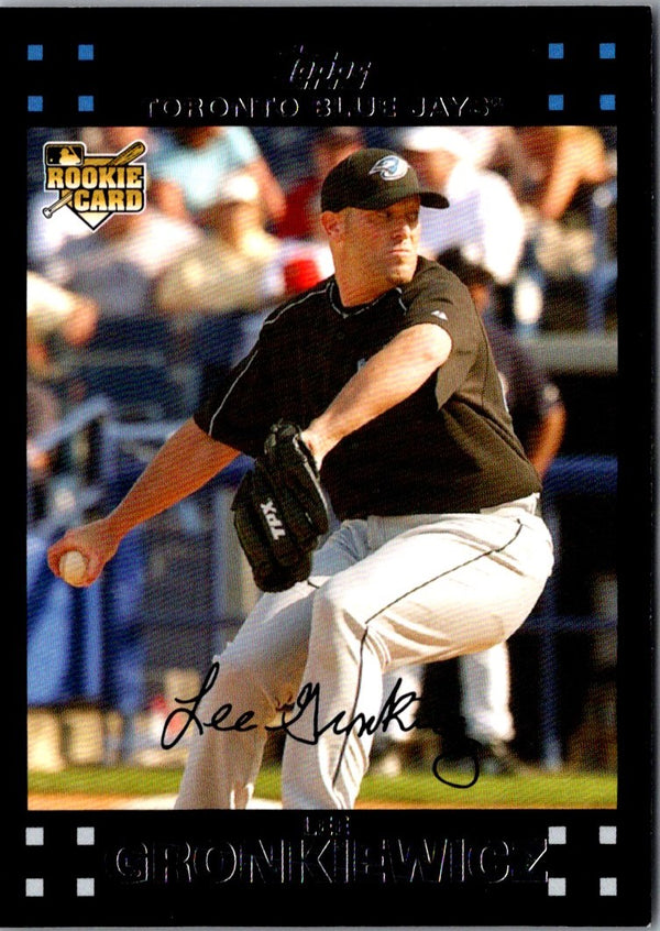 2007 Topps Updates & Highlights Lee Gronkiewicz #UH189 Rookie