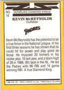 1987 Leaf Kevin McReynolds