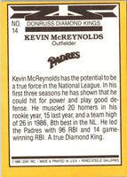 1987 Leaf Kevin McReynolds #14