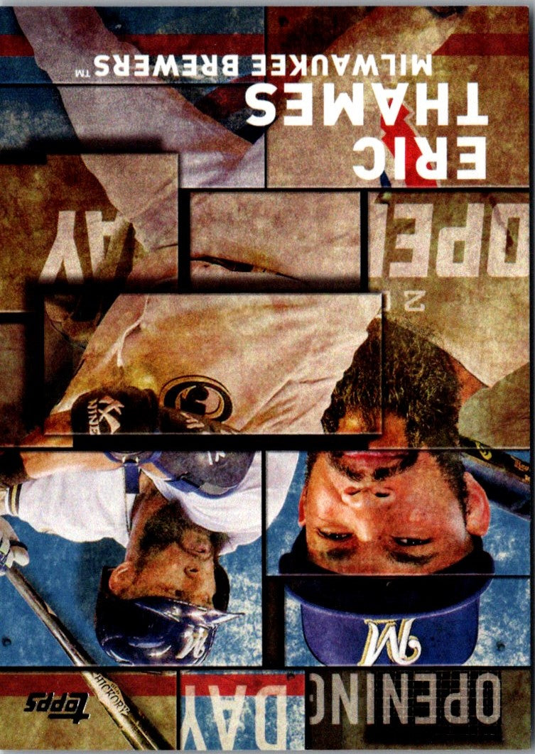 2018 Topps MLB Opening Day Eric Thames