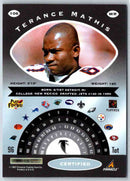 1997 Pinnacle Certified NFL Terance Mathis