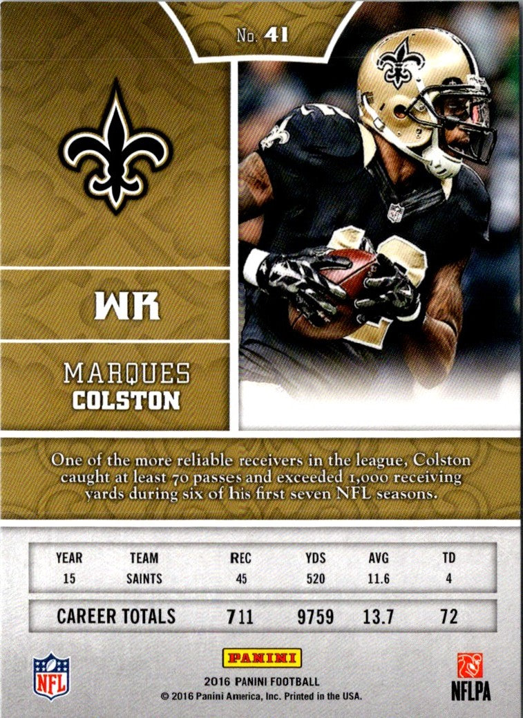 2016 Panini Marques Colston