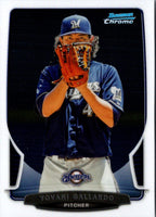 2013 Bowman Chrome Yovani Gallardo #151
