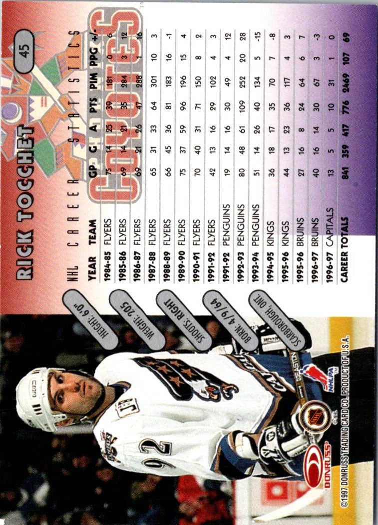 1997 Donruss Rick Tocchet