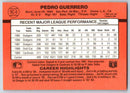 1990 Donruss Pedro Guerrero