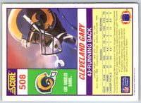1990 Score Cleveland Gary #508