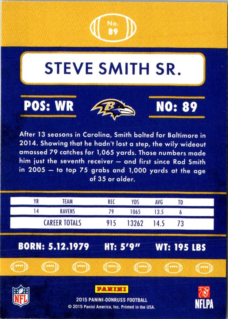 2015 Donruss Steve Smith Sr.