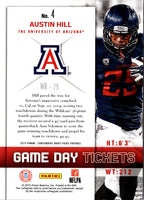 2015 Panini Contenders Draft Picks Game Day Tickets Austin Hill #4