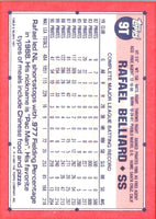 1991 Topps Traded Rafael Belliard #9T