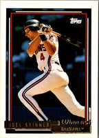 1992 Topps Gold Winners Joel Skinner #378