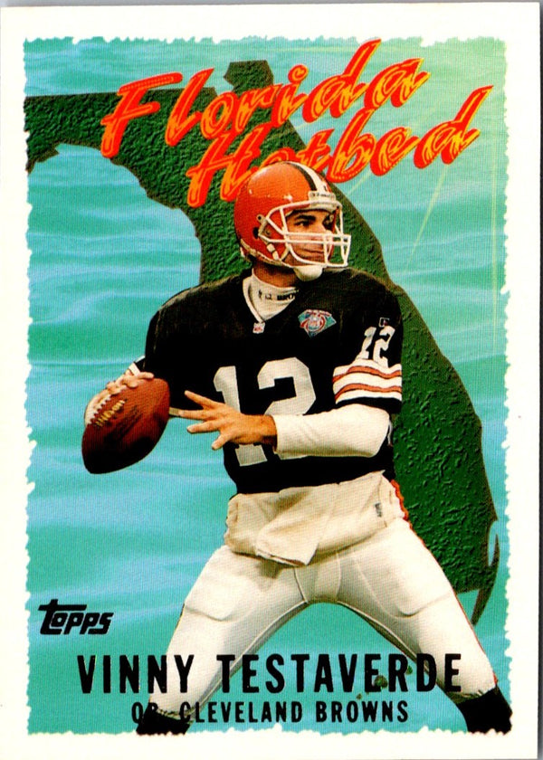 1995 Topps Florida Hotbed Vinny Testaverde #FH9