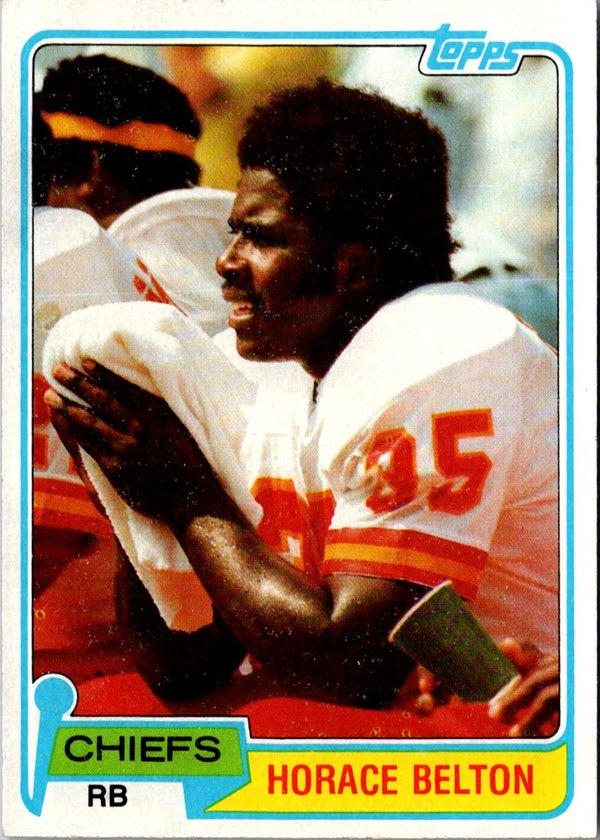 1981 Topps Horace Belton #163 Rookie EX