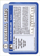 1990 Swell Baseball Greats Charlie Keller