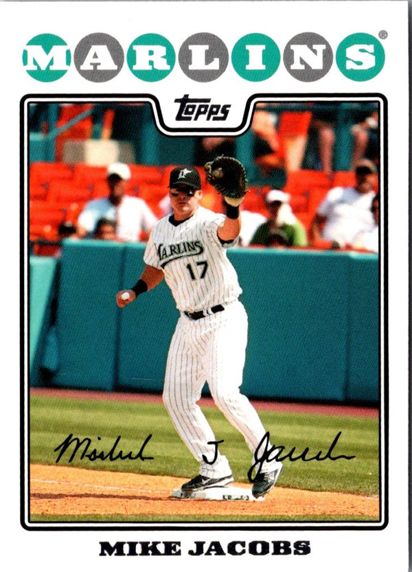 2008 Topps Mike Jacobs #483