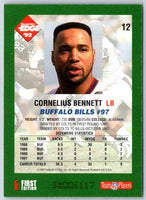 1998 Edge Cornelius Bennett #12