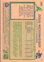 1983 O-Pee-Chee Doug Wickenheiser #202