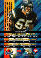 1996 Collector's Edge Advantage Junior Seau #91