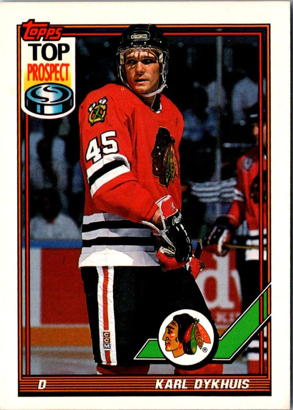 1991 Topps Karl Dykhuis #172