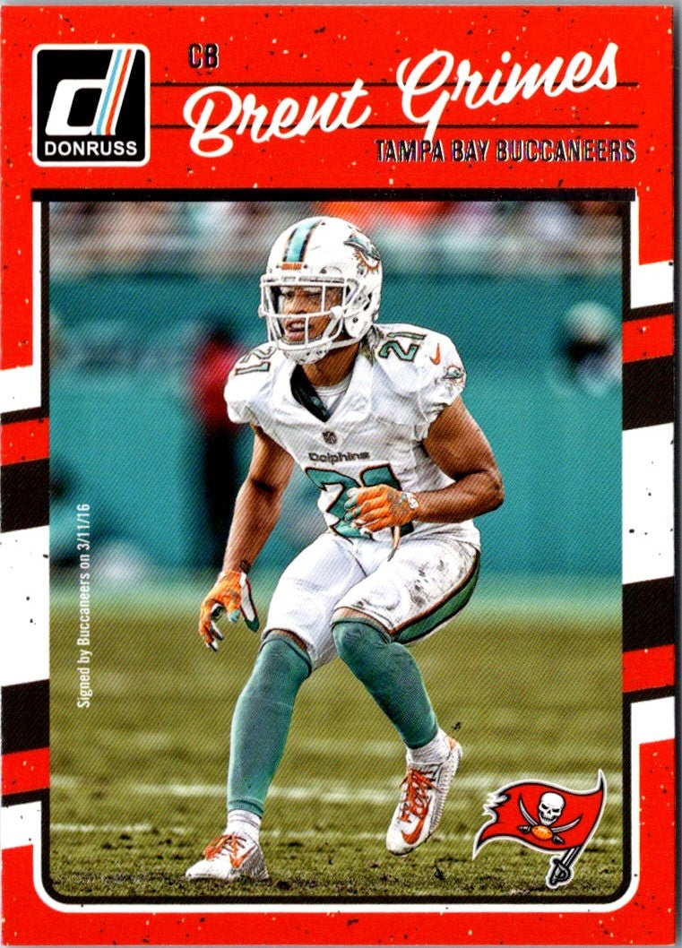 2016 Donruss Brent Grimes