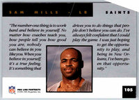 1991 ProLine Sam Mills #105