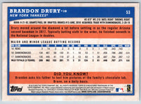 2018 Topps Big League Brandon Drury #53