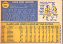 1970 Topps Dave Johnson