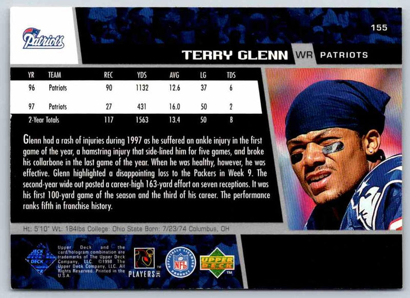 1999 Upper Deck Terry Glenn