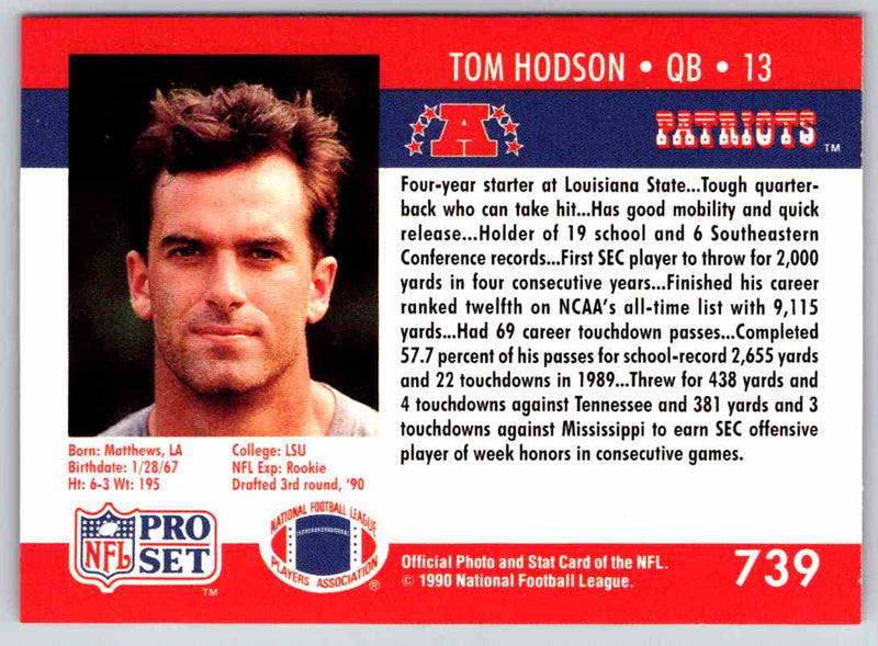 1992 Proset Tom Hodson