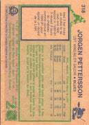 1983 O-Pee-Chee Jorgen Pettersson