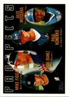 1996 Topps Mike Figga/Raul Ibanez/Paul Konerko/Julio Mosquera #432 Rookie