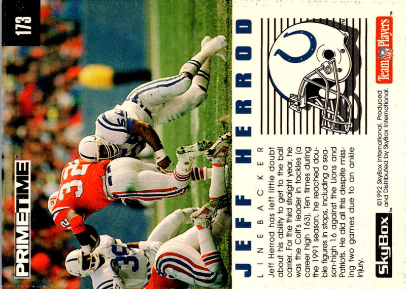 1992 Skybox Impact Jeff Herrod