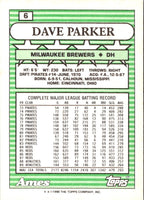 1990 Topps Ames All-Stars Dave Parker #6