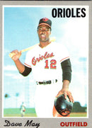 1970 Topps Dave May