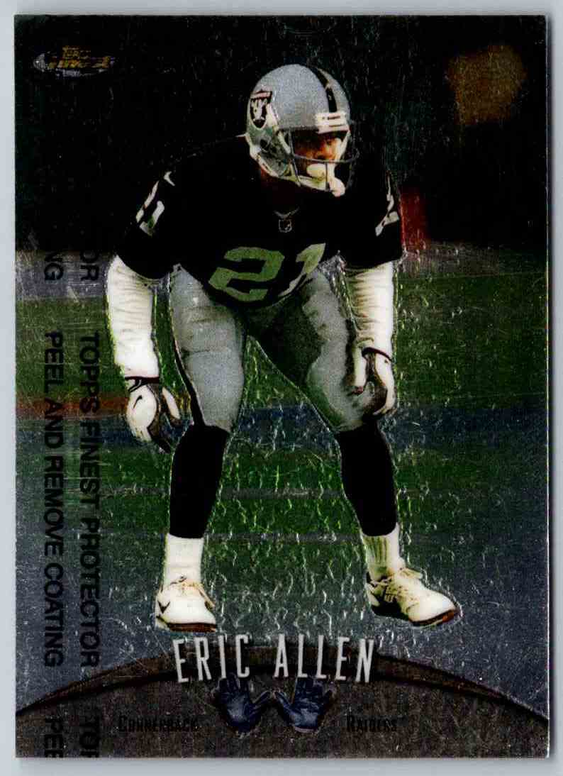 1998 Topps Finest Football Eric Allen