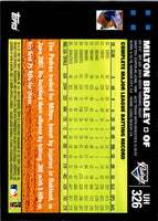 2005 Topps Sandy Alomar Jr. #326