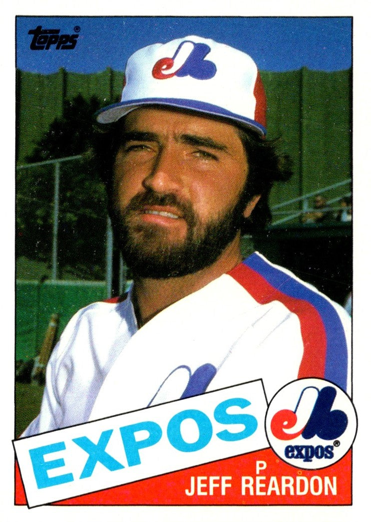 1985 Topps Jeff Reardon