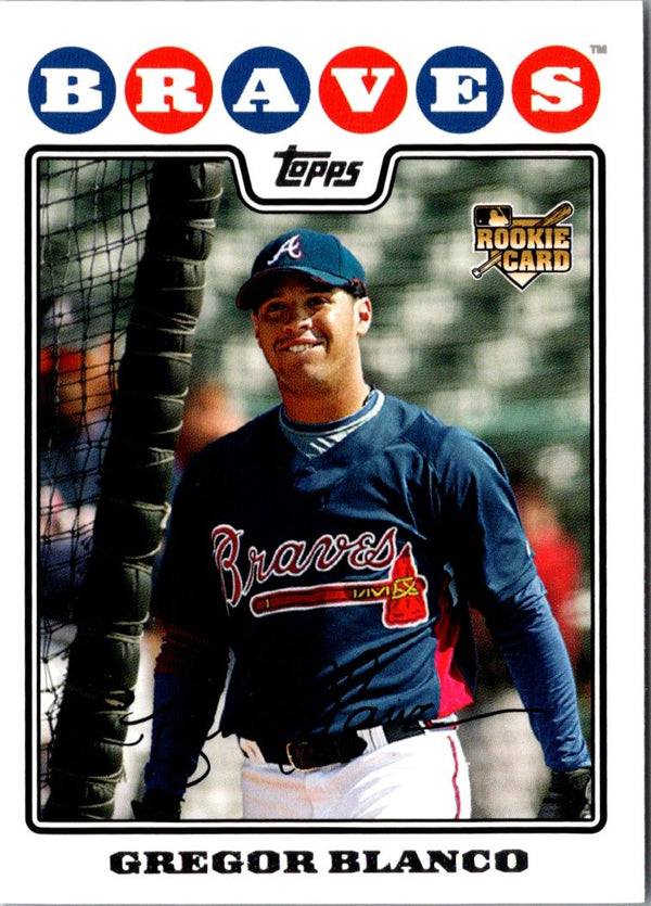 2008 Topps Gregor Blanco #468