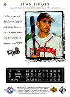 1999 SP Top Prospects Juan LeBron #23