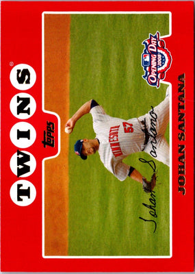 2006 Topps Johan Santana #468